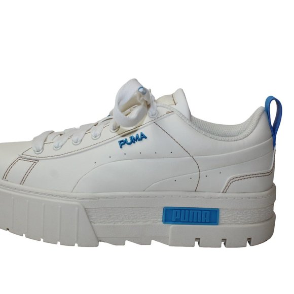 PUMA Infuse Chunky Lugged Platform Off White Sneakers Women's 8.5 NEW! - Picture 10 of 15